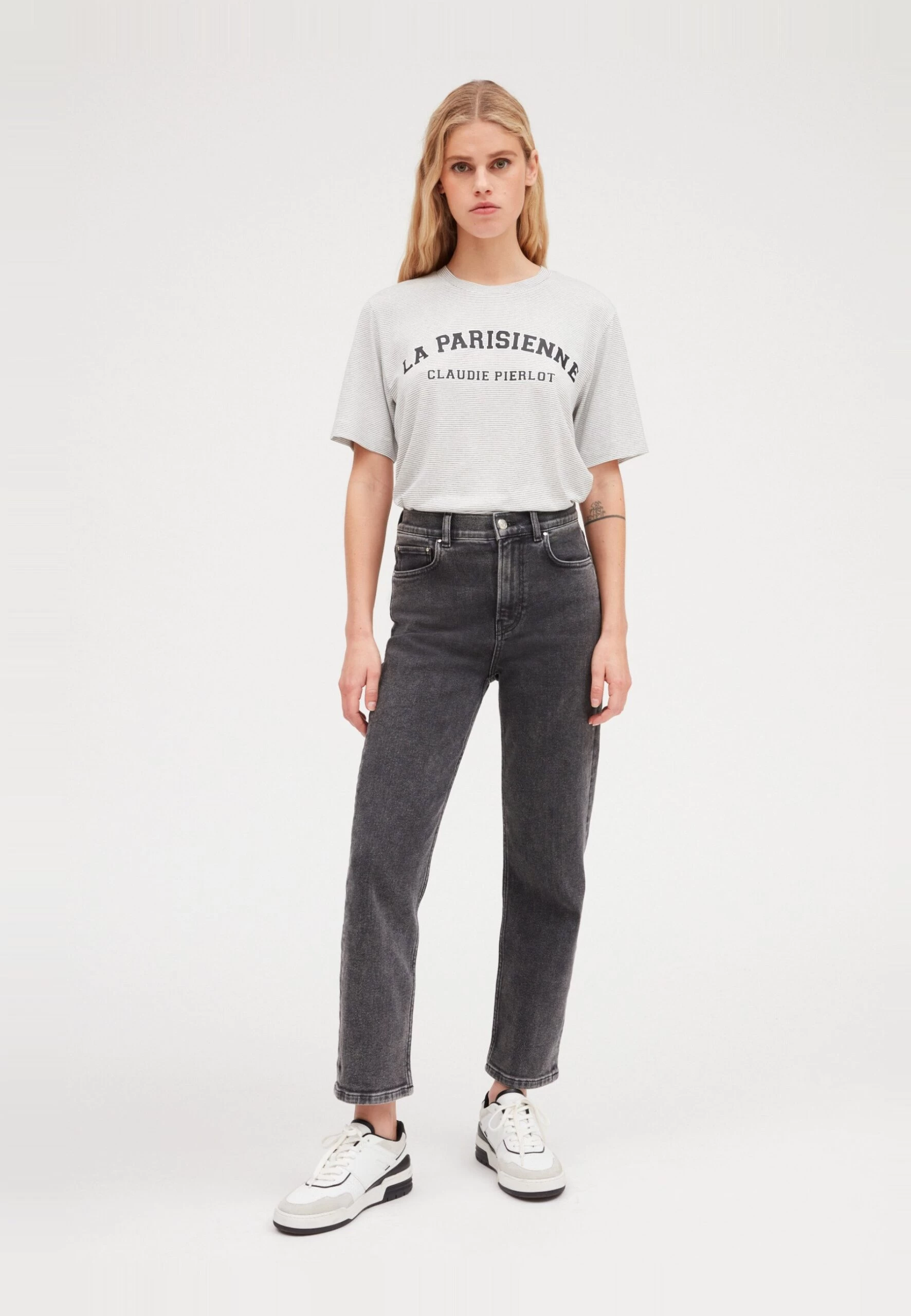 CLAUDIE PIERLOT Torun - T-Shirt Imprimé - Bicolore 4 CLAUDIE PIERLOT Torun - T-Shirt Imprimé - Bicolore – Image 2