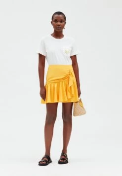 CLAUDIE PIERLOT Sisterbis - Jupe Trapèze - Mimosa -Claudie Pierlot Mode d9b5befe6f81496cac1969c2375c4201