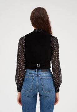 CLAUDIE PIERLOT Val - Veste Sans Manches - Noir -Claudie Pierlot Mode d9e7e071f29f42d699a63bff650ff084