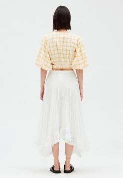 CLAUDIE PIERLOT Selode - Jupe Plissée - Ecru 10 CLAUDIE PIERLOT Selode - Jupe Plissée - Ecru -Claudie Pierlot Mode da57f84a40e14d8492c98d92570d3c98