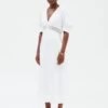 CLAUDIE PIERLOT Rivage - Robe De Jour - Blanc 2 CLAUDIE PIERLOT Rivage - Robe De Jour - Blanc -Claudie Pierlot Mode dabb8839b1644c7784ddc53024ec0dde