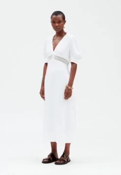 CLAUDIE PIERLOT Rivage - Robe De Jour - Blanc