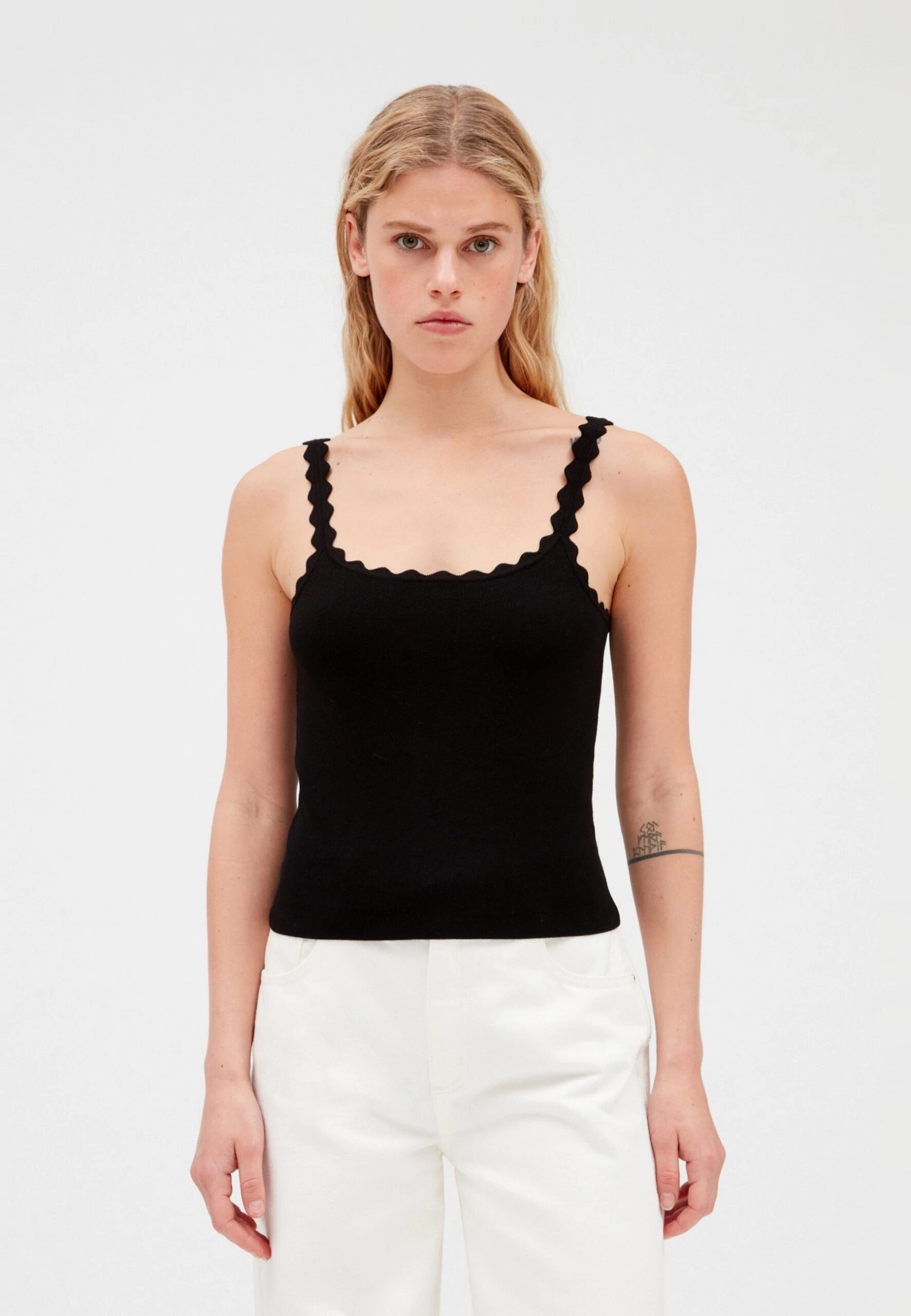 CLAUDIE PIERLOT Mysa - Débardeur - Noir 3 CLAUDIE PIERLOT Mysa - Débardeur - Noir