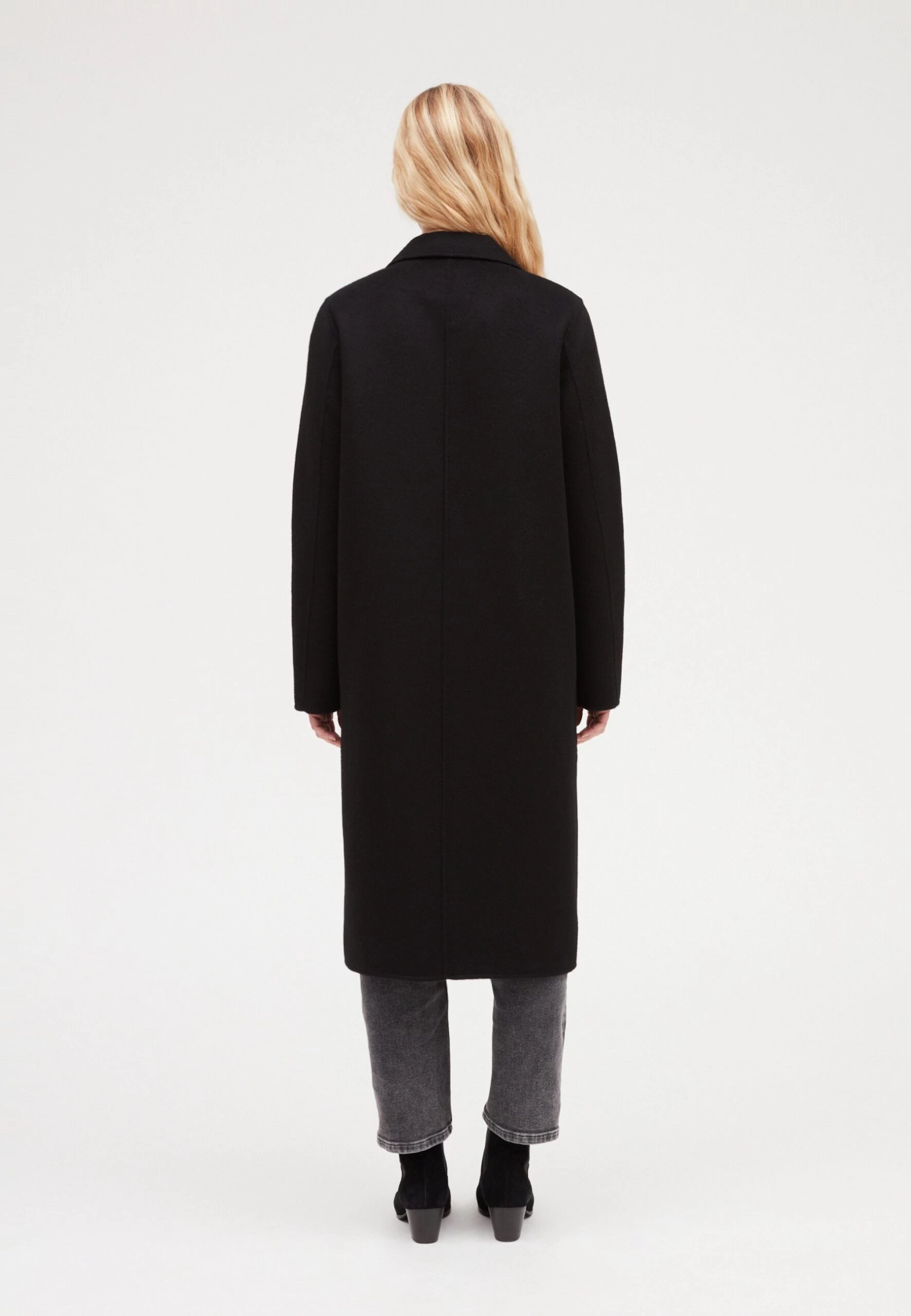 CLAUDIE PIERLOT Galant - Manteau Classique - Noir 5 CLAUDIE PIERLOT Galant - Manteau Classique - Noir – Image 3