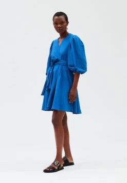 CLAUDIE PIERLOT Robe De Jour - Bleu Santorin 11 CLAUDIE PIERLOT Robe De Jour - Bleu Santorin -Claudie Pierlot Mode dcf5583af1194633a513693ff35deadf