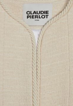 CLAUDIE PIERLOT Vondi - Blazer - Ecru -Claudie Pierlot Mode dd40d434cee043ab9714db9b5555bb2e