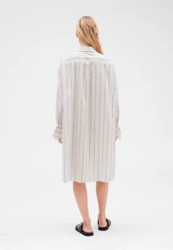 CLAUDIE PIERLOT Rosalina - Robe Chemise - Grey -Claudie Pierlot Mode dd66979c2d0449abb6ce616342bace67