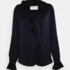 CLAUDIE PIERLOT Bonaire - Blouse - Marine -Claudie Pierlot Mode dd92d516c6af456e9ac7f6a39e57bf6f