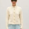 CLAUDIE PIERLOT Monblanc - Gilet - Ecru