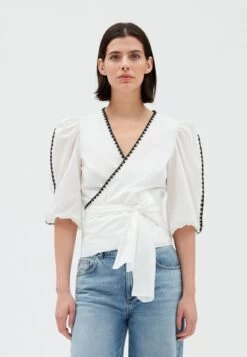 CLAUDIE PIERLOT Brigandbrode - Blouse - Ecru