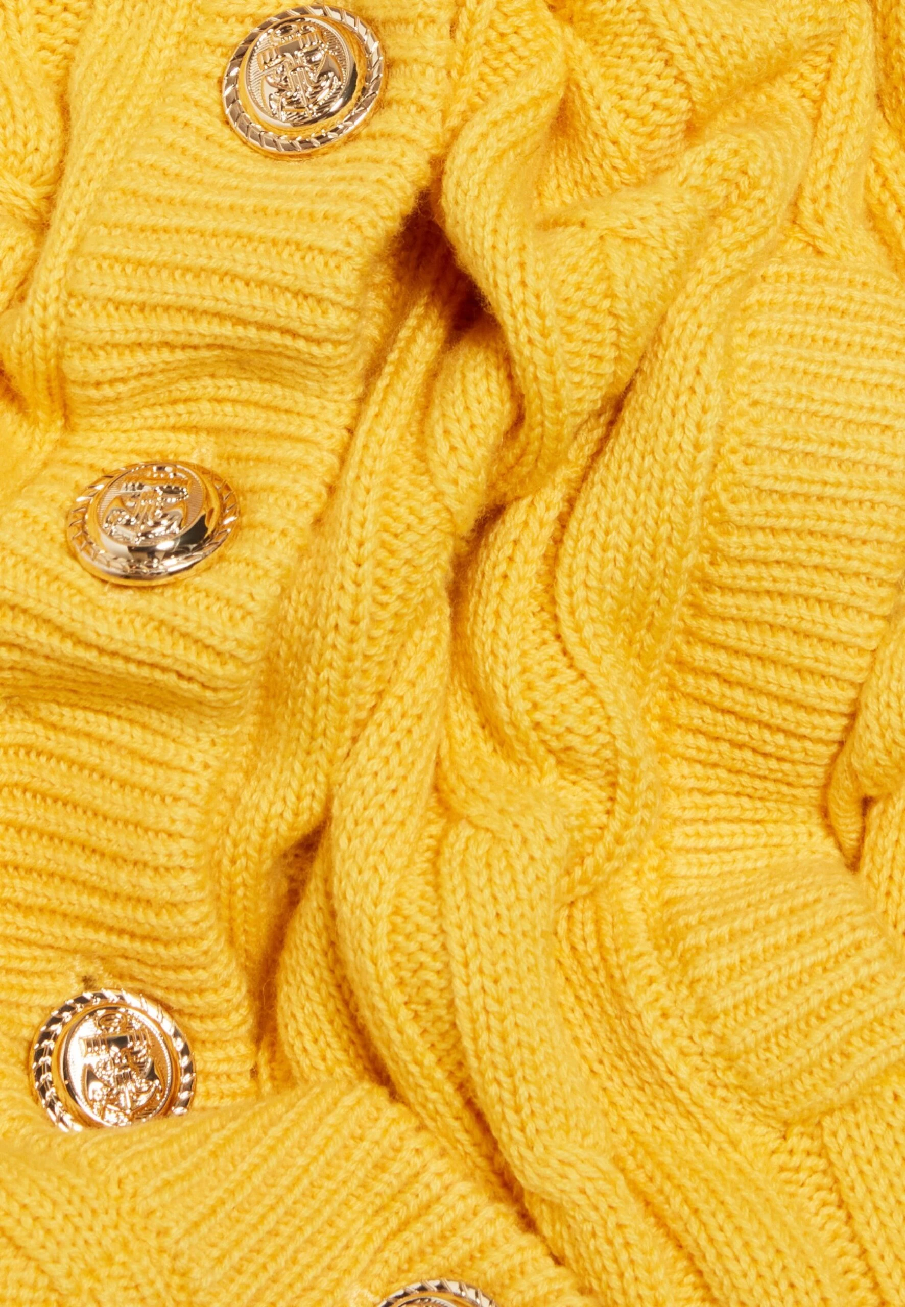 CLAUDIE PIERLOT Gilet - Jaune 8 CLAUDIE PIERLOT Gilet - Jaune – Image 6