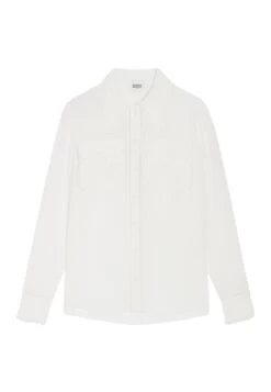 CLAUDIE PIERLOT Calling - Chemisier - Ecru 12 CLAUDIE PIERLOT Calling - Chemisier - Ecru -Claudie Pierlot Mode e48c0a4835b740c2945b470bbcb83a34