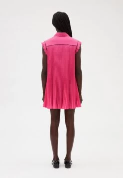 CLAUDIE PIERLOT Ramo - Robe Chemise - Bubble Gum -Claudie Pierlot Mode e4cb9ac47f154714bfbcc494b173b8ca