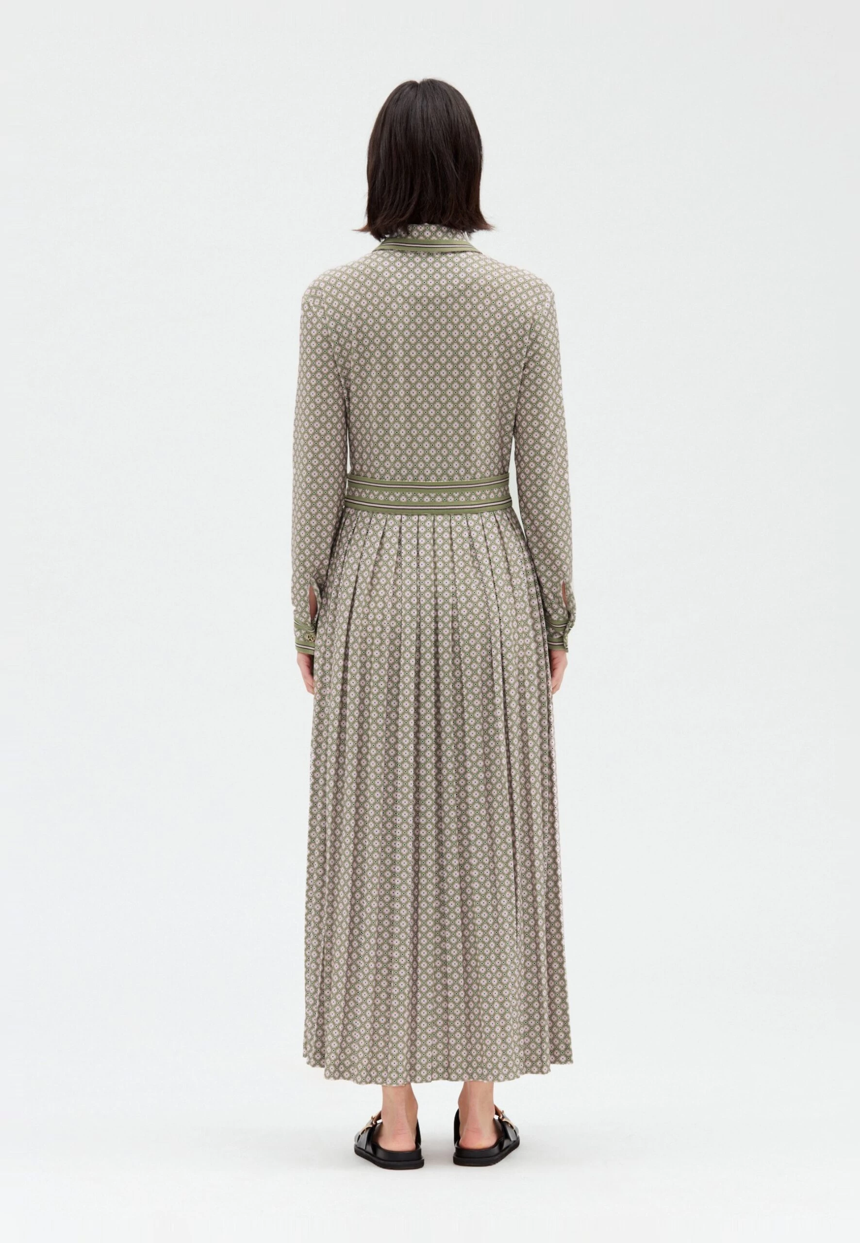 CLAUDIE PIERLOT Tanti - Robe Chemise - Print Clair 5 CLAUDIE PIERLOT Tanti - Robe Chemise - Print Clair â Image 3