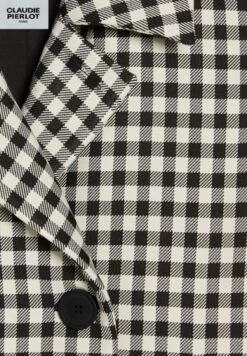 CLAUDIE PIERLOT Gloss - Manteau Court - Bicolore -Claudie Pierlot Mode e6aa6236a94647cc817ddcd07c7b5098