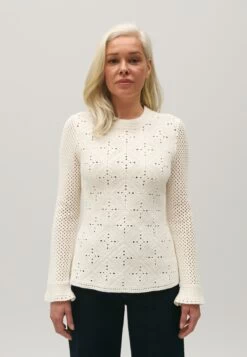 CLAUDIE PIERLOT Manual - Pullover - Ecru