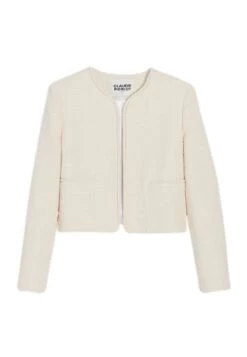 CLAUDIE PIERLOT Vondi - Blazer - Ecru -Claudie Pierlot Mode e7d84619ccf145dc81564873c23c0180
