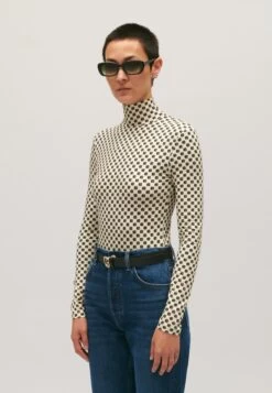 CLAUDIE PIERLOT Timaemonogramme - T-Shirt À Manches Longues - Print Clair -Claudie Pierlot Mode e9f7ed846e584493b577fd2ee81f3b3f