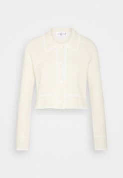 CLAUDIE PIERLOT Micbis - Gilet - Ivoire -Claudie Pierlot Mode ec2972a337444e7098020671fa4d4761