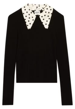 CLAUDIE PIERLOT Missy - Pullover - Bicolore -Claudie Pierlot Mode ec80d7616c1b4fae8e15c95d95d6685e