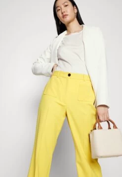 CLAUDIE PIERLOT Cfppa - Pantalon Classique - Jaune -Claudie Pierlot Mode ec8b05a4b7d04cb8b8fe56cae339a5bd