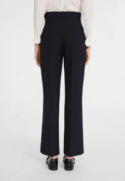 CLAUDIE PIERLOT Pixia - Pantalon Classique - Marine 9 CLAUDIE PIERLOT Pixia - Pantalon Classique - Marine -Claudie Pierlot Mode ee8153a9e4ba4422b550201704dc110f