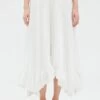 CLAUDIE PIERLOT Selode - Jupe Plissée - Ecru -Claudie Pierlot Mode ef841911a56a4ba6bf6ccc9614d1640e