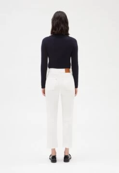 CLAUDIE PIERLOT Jean Droit - Ecru -Claudie Pierlot Mode efff9261c93d44be94b682a3c46bbe6f