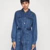 CLAUDIE PIERLOT Robe En Jean - Denim Blue -Claudie Pierlot Mode f04ad1466b8a485b91ddc640e111fe45