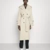 CLAUDIE PIERLOT Gwendal - Trench - Beige -Claudie Pierlot Mode f18f4d71d5ed4d28bd6a3b01d34f7f41