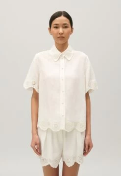 CLAUDIE PIERLOT Caresse - Chemisier - Ecru