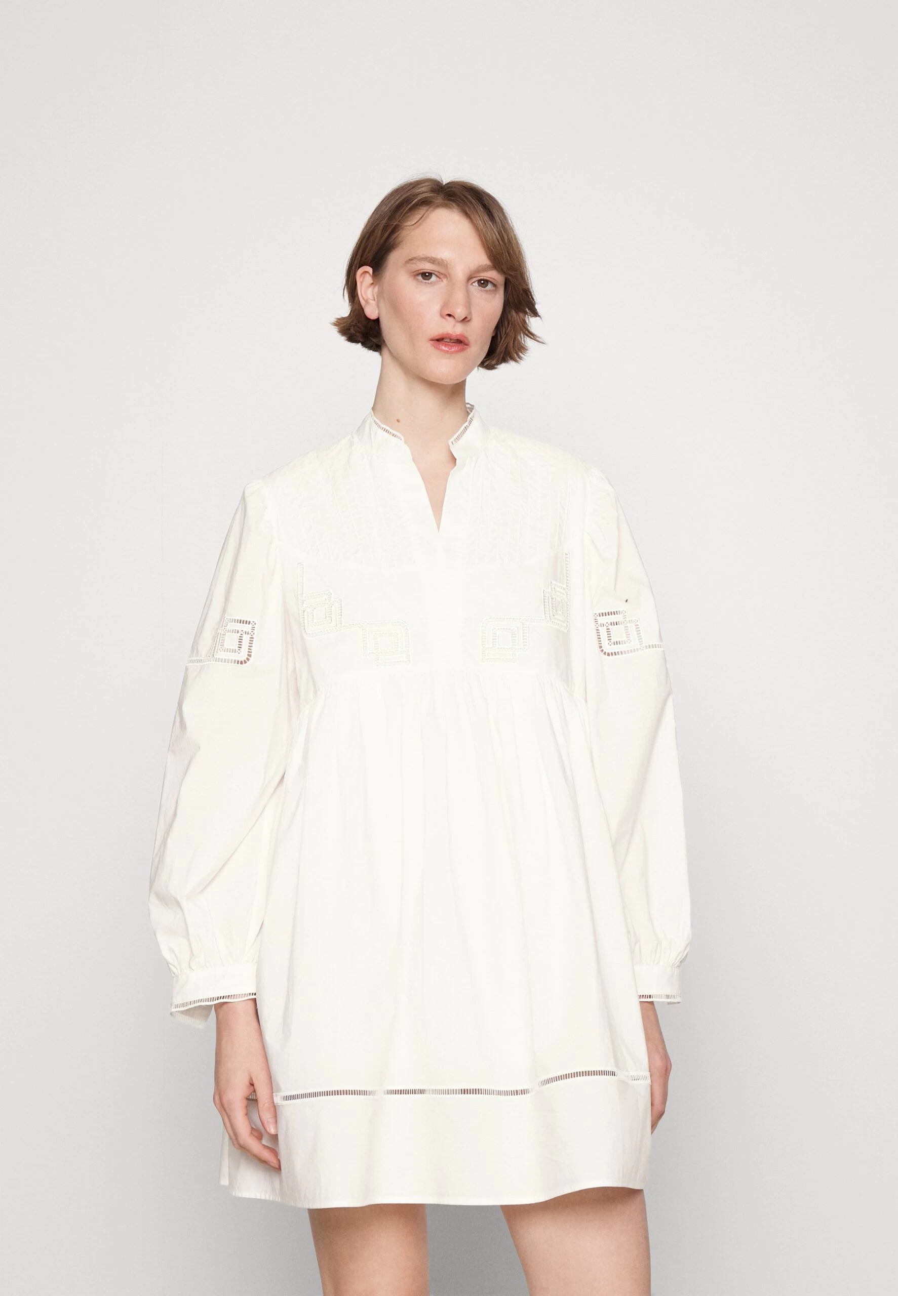 CLAUDIE PIERLOT Robe De Jour - Blanc 3 CLAUDIE PIERLOT Robe De Jour - Blanc