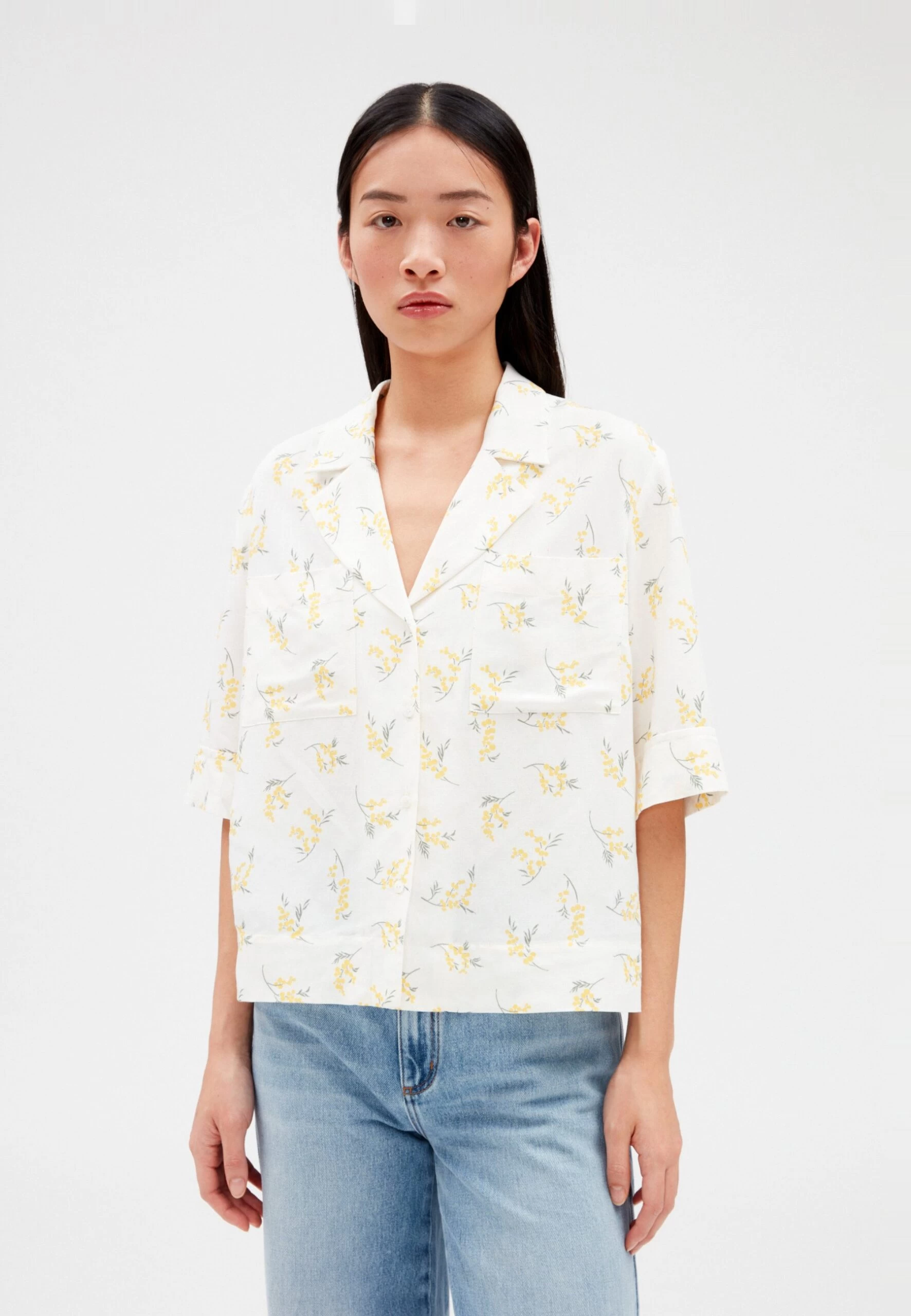 CLAUDIE PIERLOT Curiositemimosa - Haut De Pyjama - Print Clair 3 CLAUDIE PIERLOT Curiositemimosa - Haut De Pyjama - Print Clair