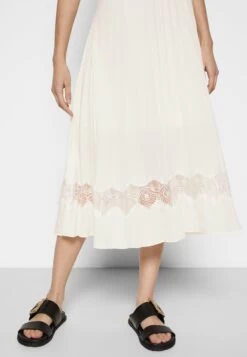 CLAUDIE PIERLOT Teli - Robe De Jour - Ivoire -Claudie Pierlot Mode f5be5f74fb3343b7a71005b402e34cf9