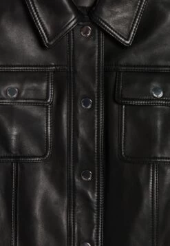 CLAUDIE PIERLOT Ciao - Veste En Cuir - Noir 13 CLAUDIE PIERLOT Ciao - Veste En Cuir - Noir -Claudie Pierlot Mode f6379b6aae62447c9aec77e9d9081bec