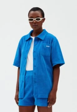 CLAUDIE PIERLOT Tosun - Chemisier - Bleu Santorin 11 CLAUDIE PIERLOT Tosun - Chemisier - Bleu Santorin -Claudie Pierlot Mode f641fb95d2cd44dfb1a2ea224f6c38ce