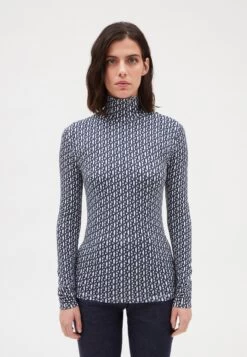 CLAUDIE PIERLOT Thilo - T-Shirt À Manches Longues - Print Clair